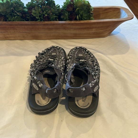 Keen Sandals Gray UNEEK Cord Rope Braided sandal water shoes men’s size 13 EUC - Picture 4 of 7